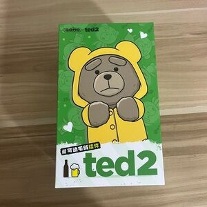 POP MART ted 2 Teddy Bear Action Plush Pendant